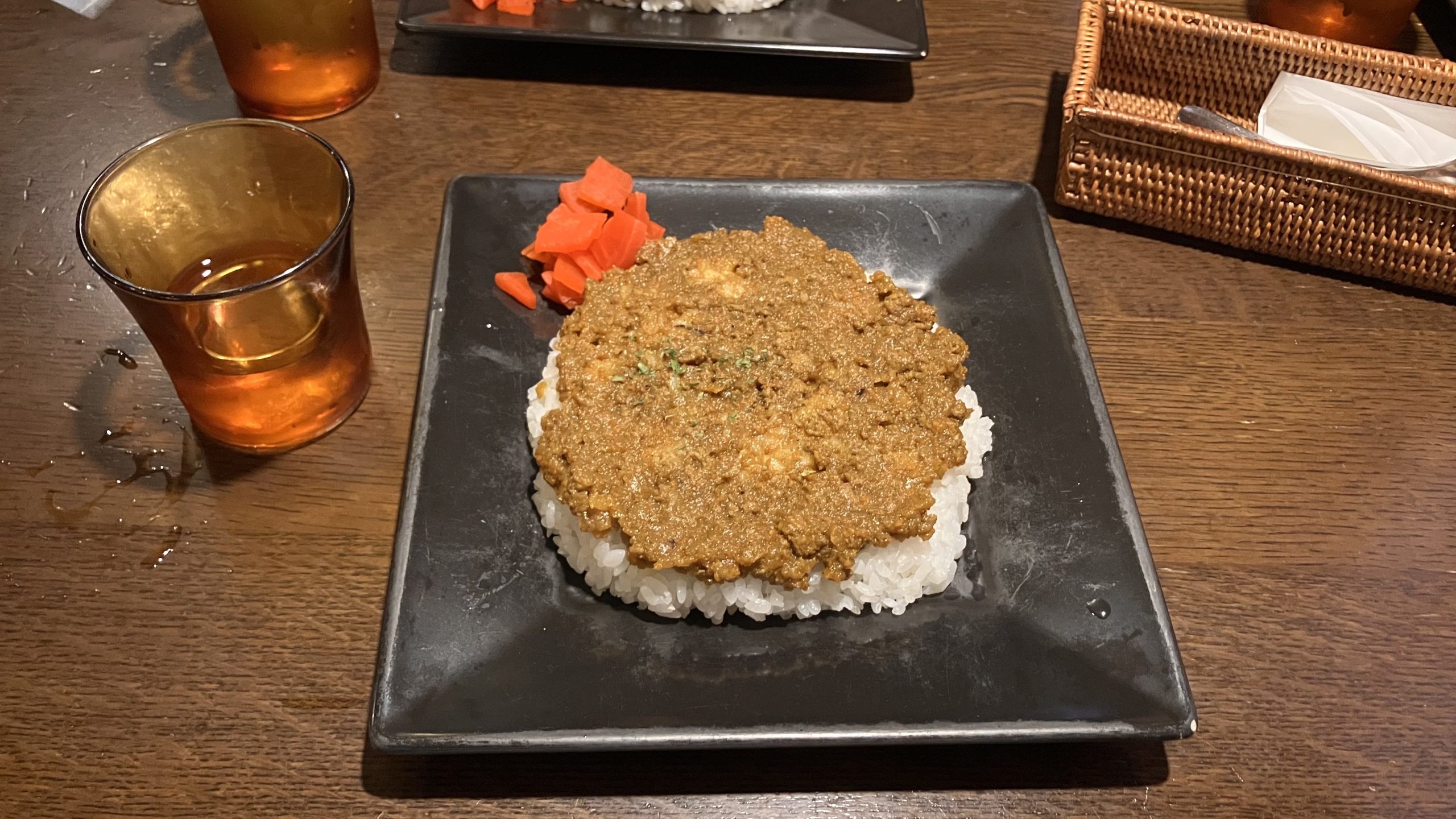 カフェ・ハイチのドライカレー